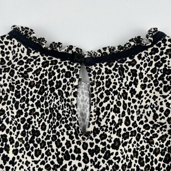 Hanna Andersson Leopard Print Ruffle Dress - Picture 6 of 10